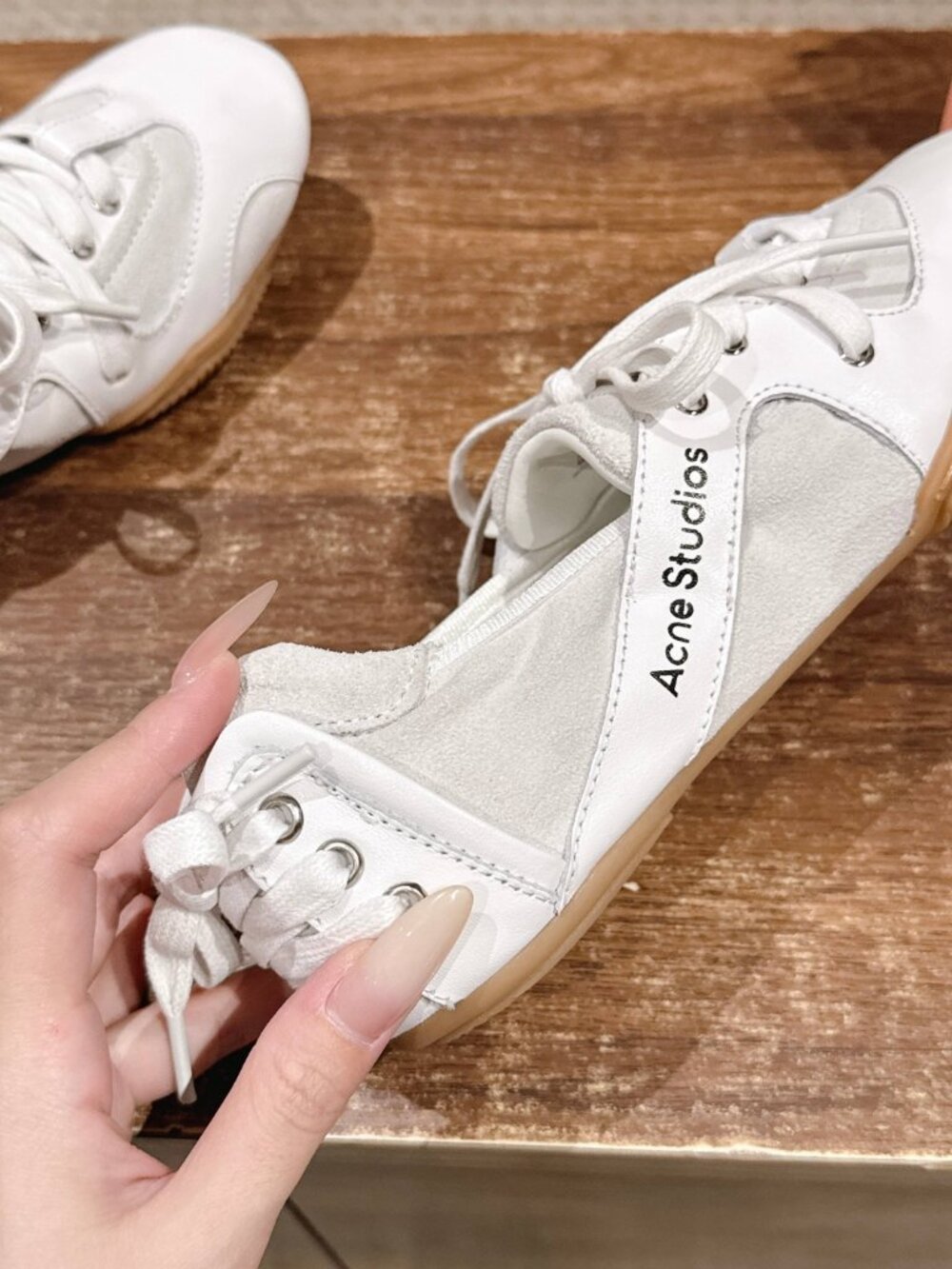 Acne Studios Bilaria Ballerina Sneakers - Picture 3 of 9